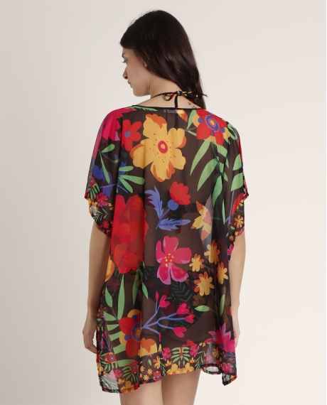 ADMAS Vestido Kaftán Twilight Garden para Mujer MULTICOLOR 2