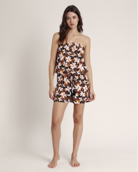 ADMAS Mono Palabra de Honor Sunset Jungle para Mujer FLORES