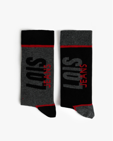 LOIS Calcetín Speed para Hombre, (Caja de 6 pares) SURTIDO 2