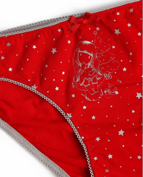 SANTORO Braga Wee Cold Feet para Mujer ROJO 2