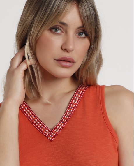 ADMAS Camiseta Sin Mangas Mexico para Mujer CALDERA 2