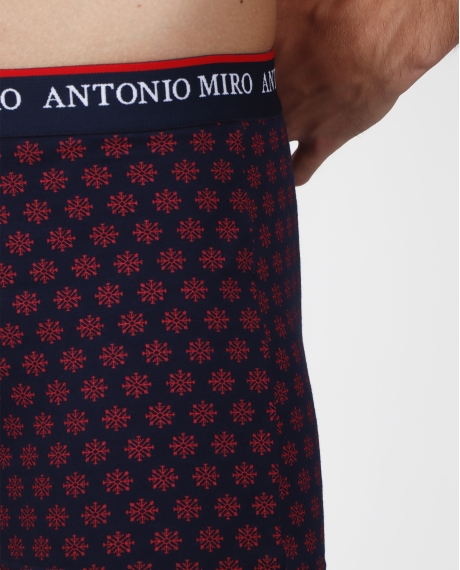 ANTONIO MIRO Calzoncillo/Bóxer Bote Metal Regalo para Hombre, (Caja de 12 unidades) ROJO 2