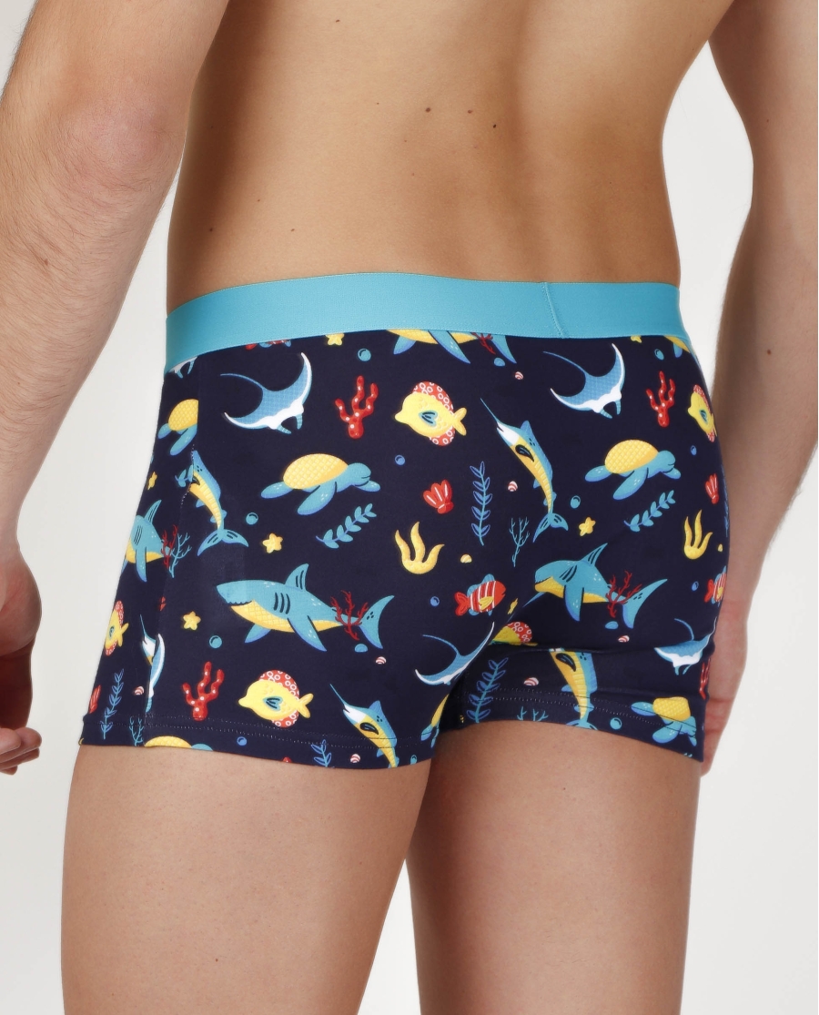 DIVER Calzoncillo/Bóxer Marine para Hombre, (Caja de 2 unidades) PACK FANTASIA