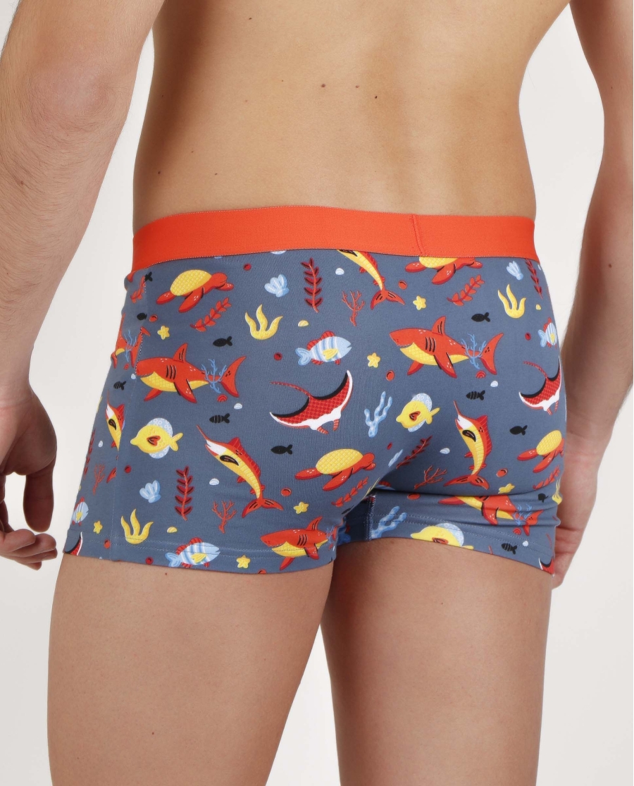 DIVER Calzoncillo/Bóxer Marine para Hombre, (Caja de 2 unidades) PACK FANTASIA
