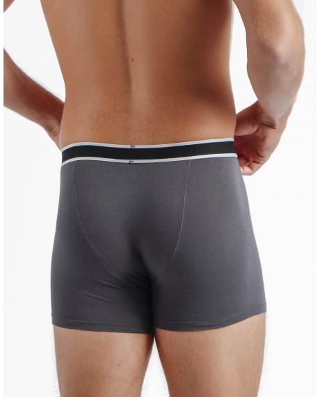 ADMAS Calzoncillo/Bóxer Soft Warm para Hombre ANTRACITA 2