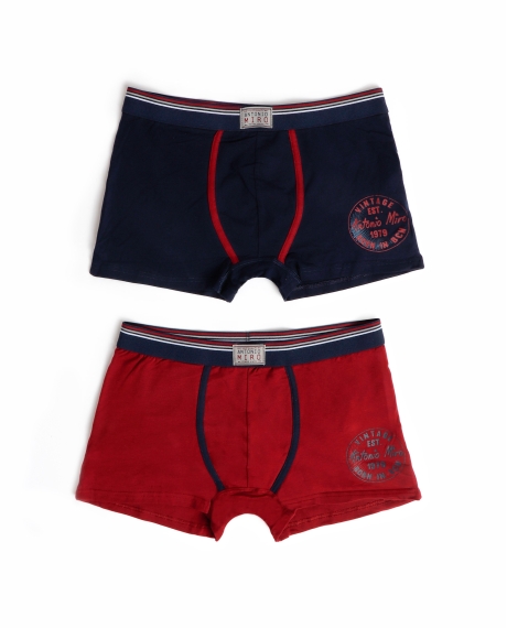 ANTONIO MIRO Calzoncillo/Bóxer Stamp para Hombre, (Caja de 2 unidades) PACK FANTASIA