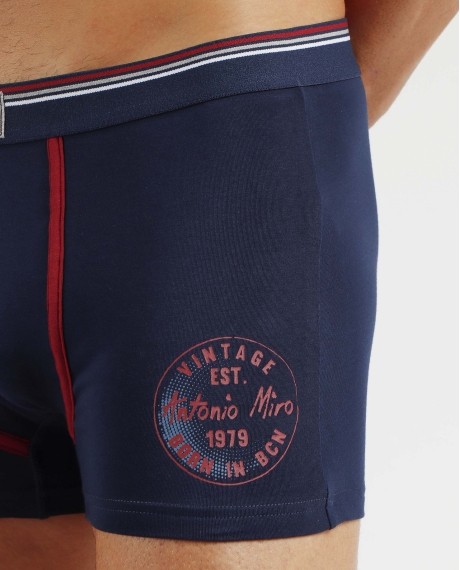 ANTONIO MIRO Calzoncillo/Bóxer Stamp para Hombre, (Caja de 2 unidades) PACK FANTASIA 2