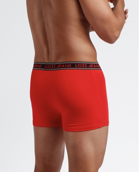 LOIS Calzoncillo/Bóxer Taza Regalo Good Idea para Hombre, (Caja 12 unidades) ROJO 2