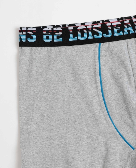 LOIS Calzoncillo/Bóxer Jeans 62 para Hombre, (Caja de 2 unidades) PACK FANTASIA 2