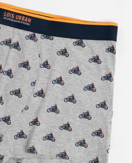 LOIS Calzoncillo/Bóxer Urban Motor para Hombre, (Caja de 2 unidades) PACK FANTASIA 2