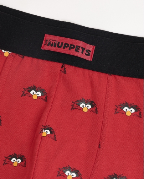 DISNEY Calzoncillo/Boxer Animal Caja Metal Regalo para Hombre ROJO 2