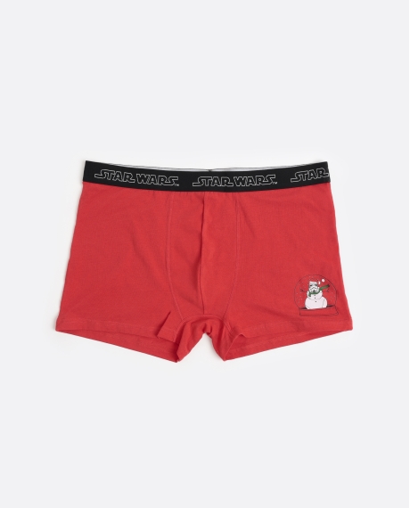 STAR WARS Calzoncillo/Boxer Snowtrooper Caja Regalo para Hombre ROJO