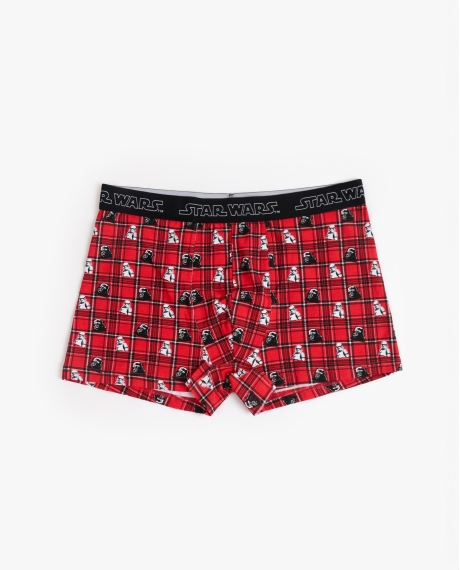 STAR WARS Calzoncillo/Boxer Punk Christmas Caja Regalo para Hombre ROJO