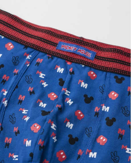 DISNEY Calzoncillo/Boxer Mickey What S Up para Hombre, (Caja de 2 unidades) PACK FANTASIA 2