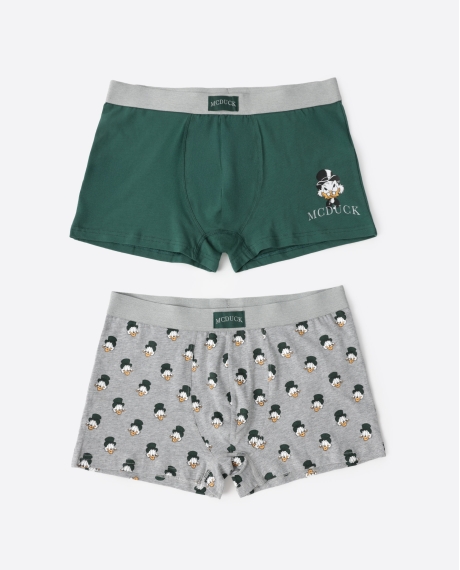 DISNEY Calzoncillo/Boxer Hombre Mcduck  para Hombre, (Caja de 2 unidades) PACK FANTASIA
