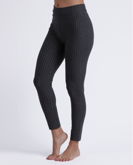 ADMAS Pantalón Elástico Largo Raya Diplomática para Mujer GRIS