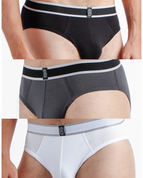 ADMAS Calzoncillo/Slip Soft Warm para Hombre, (Caja de 6 unidades) SURTIDO