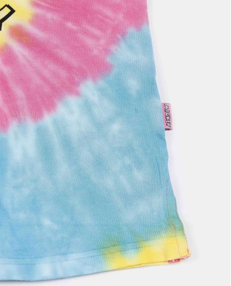 DISNEY Camisola Manga Corta Mickey Rainbow para Niña MULTICOLOR 2