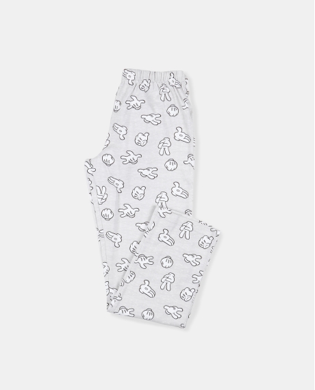 DISNEY Pijama Manga Larga Mickey Gris para Niño GRIS JASPE 2