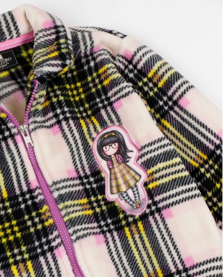 SANTORO GORJUSS Bata Manga Larga Calentita Love at First Sight para Niña BEIGE 2