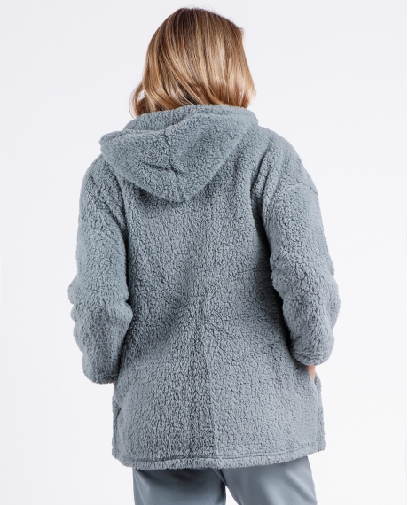 ADMAS HOME Bata Manga Larga Calentita Comfort Home para Mujer OCEANO 2