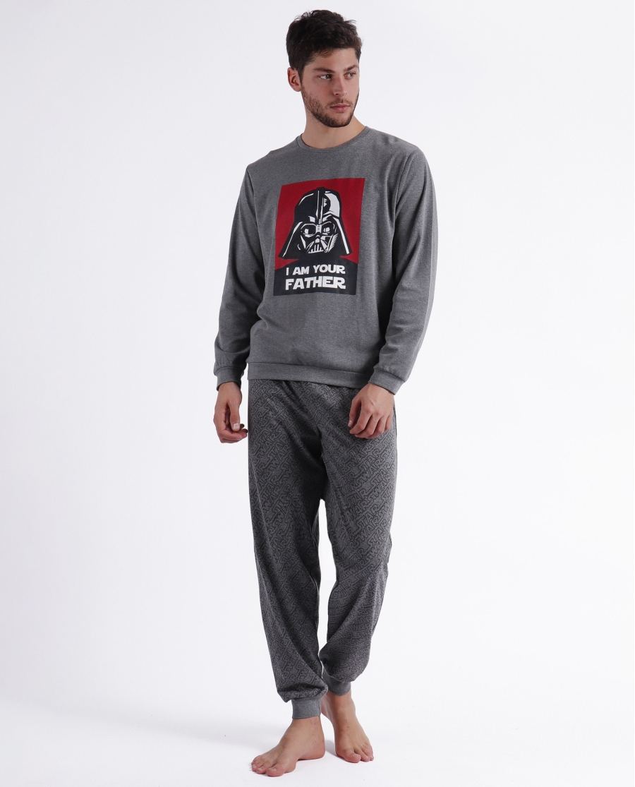 STAR WARS Pijama Manga Larga Father para Hombre MARENGO JASPE