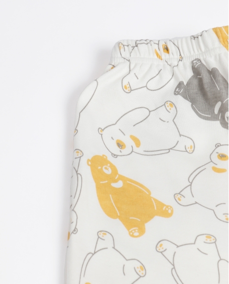 ADMAS Pijama Manga Larga Warm Hugs para Niña GRIS JASPE 2