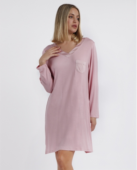 ADMAS CLASSIC Camisola Manga Larga Satin Bands para Mujer PETALO