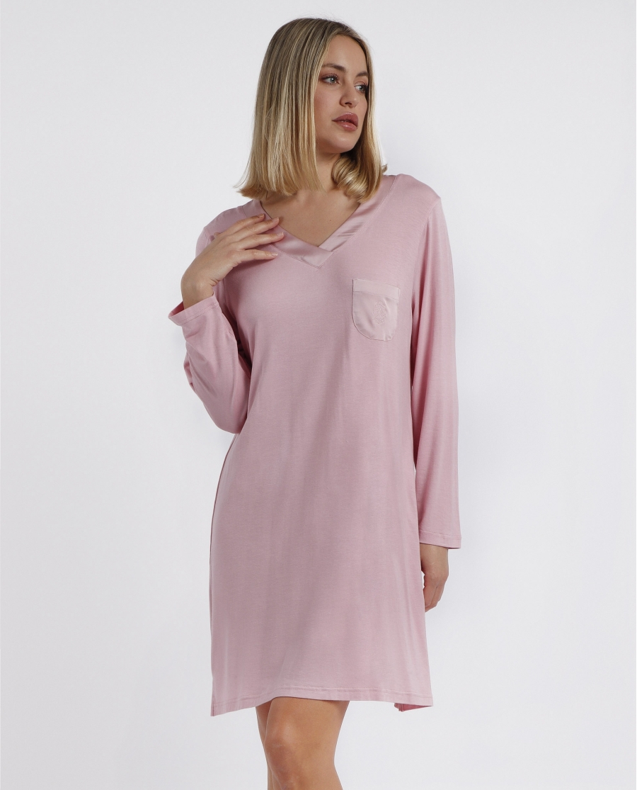 ADMAS CLASSIC Camisola Manga Larga Satin Bands para Mujer PETALO