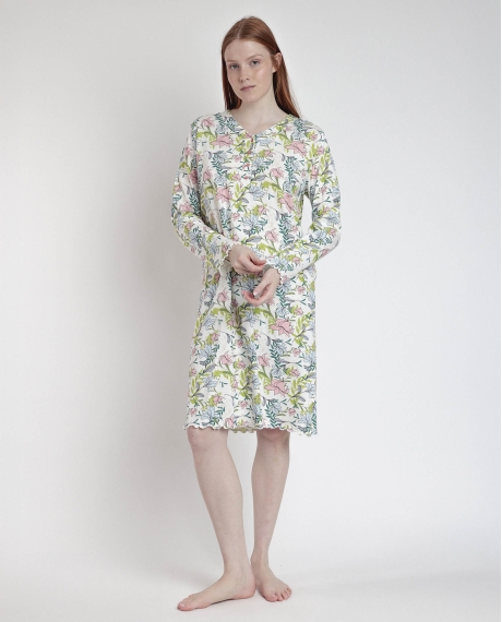 ADMAS GARDEN Camisola Manga Larga Tapeta Autumn Garden para Mujer ROSA