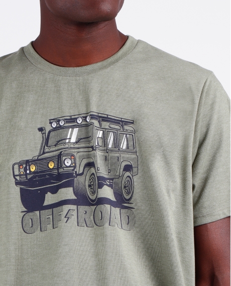 ADMAS Pijama Manga Corta Road para Hombre CAQUI 2