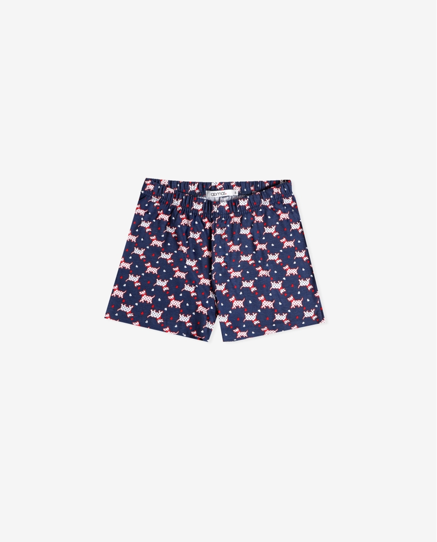 ADMAS Pijama Manga Corta Lou Lou Love Me para Niña GRIS JASPE