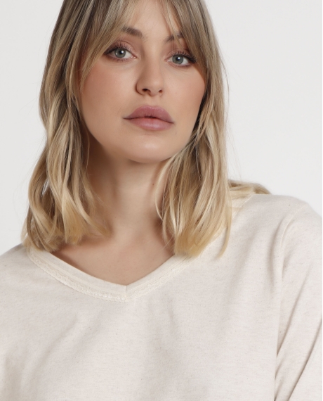 ADMAS CLASSIC Pijama Manga Larga Aqua para Mujer CRUDO 2