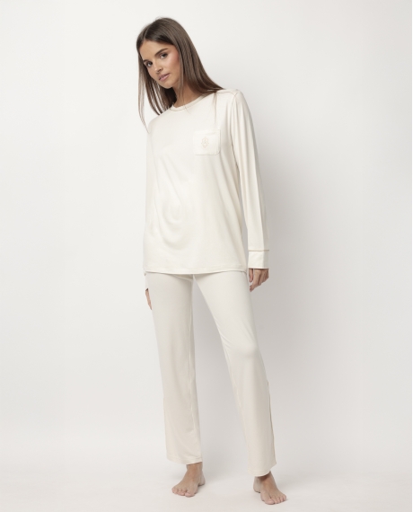ADMAS CLASSIC Pijama Manga Larga Soft Sleep para Mujer CAVA