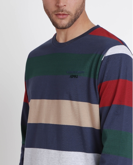 ADMAS Pijama Manga Larga Essence Of Simplicity para Hombre MARINO 2