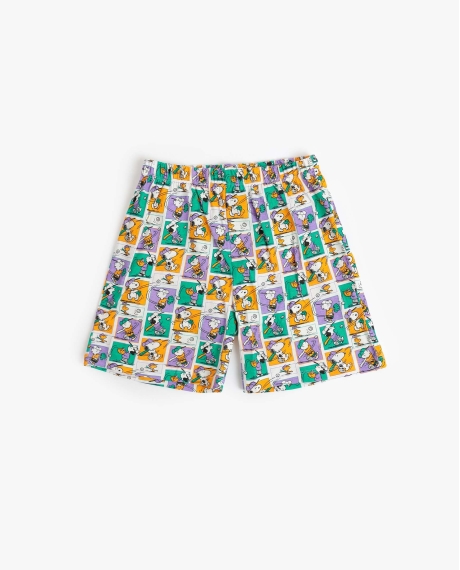 PEANUTS Pijama Manga Corta Good Grief para Niño VERDE 2