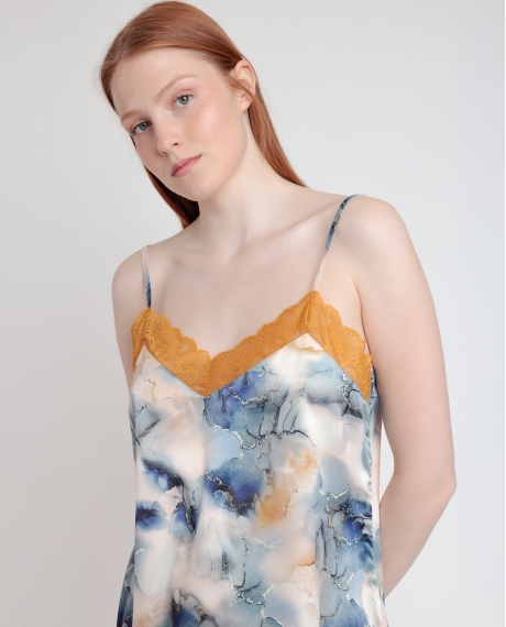 ADMAS LUXURY Pijama Tirantes Tile para Mujer MULTICOLOR 2