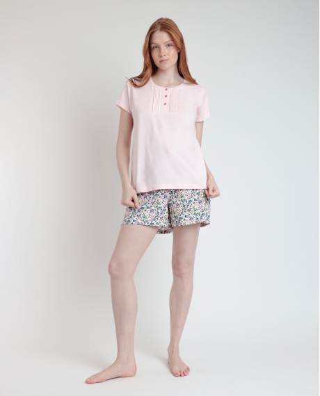 ADMAS Pijama Manga Corta Sweet Garden para Mujer PETALO