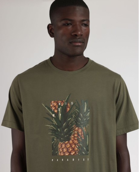 ADMAS Pijama Manga Corta Generals para Hombre CAQUI 2