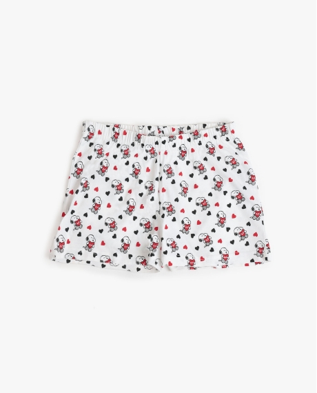 PEANUTS Pijama Sin Mangas In My Heart para Niña BLANCO 2