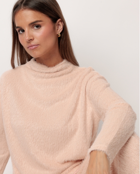 ADMAS HOME Pijama Manga Larga Furry para Mujer MELOCOTON 2