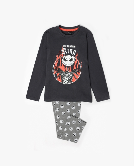 DISNEY Pijama Manga Larga Nightmare para Niño MARENGO