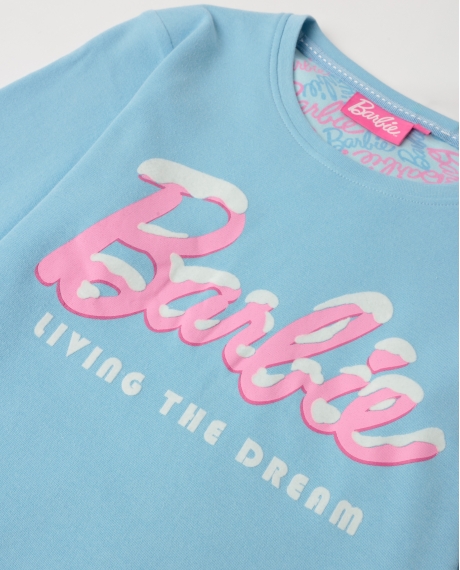 BARBIE Pijama Manga Larga Apres Ski para Niña AZUL 2