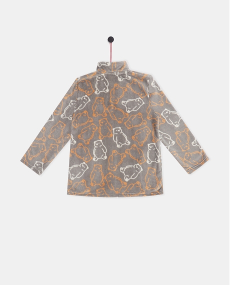 ADMAS Bata Manga Larga Calentita Warm Hugs para Niña GRIS 2