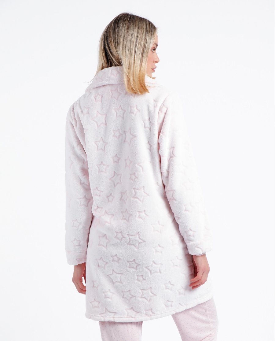 ADMAS CLASSIC Bata Manga Larga Calentita Goodnight para Mujer PETALO