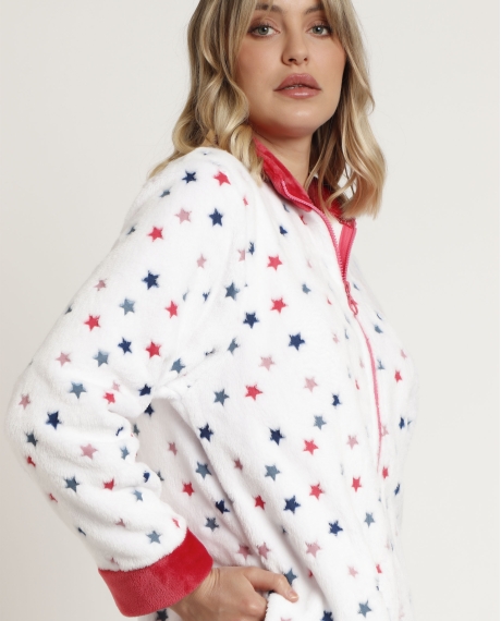ADMAS Bata Manga Larga Calentita Star para Mujer MULTICOLOR 2