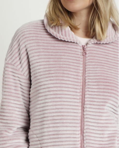 ADMAS CLASSIC Bata Manga Larga Calentita Magic Time para Mujer PETALO 2