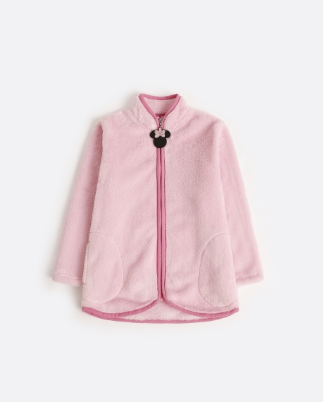 DISNEY Bata Manga Larga Calentita Minnie Chic para Niña ROSA