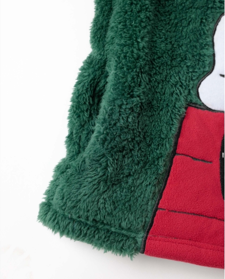 PEANUTS Bata Manga Larga Calentita Classic Peanuts para Niña VERDE 2