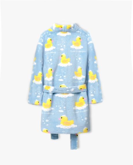 ADMAS Bata Manga Larga Calentita Sweet Duckling para Niña AZUL 2